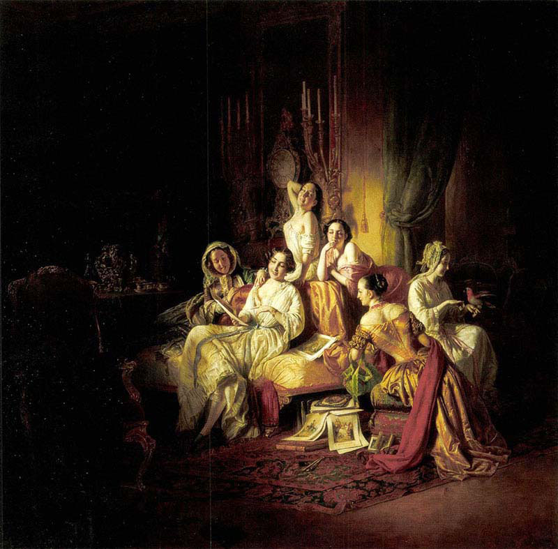 Young Maids after the Ball